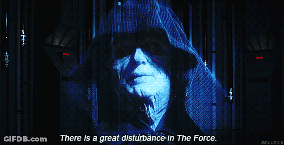 Emperor Palpatine Star Wars The Force GIF