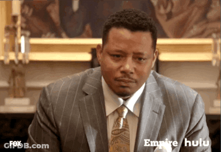 Empire Panicking Terrence Howard GIF