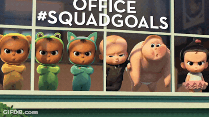 Employee Appreciation Day Boss Baby Squad Goals GIF