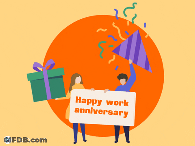 Employee Appreciation Day Happy Work Anniversary GIF