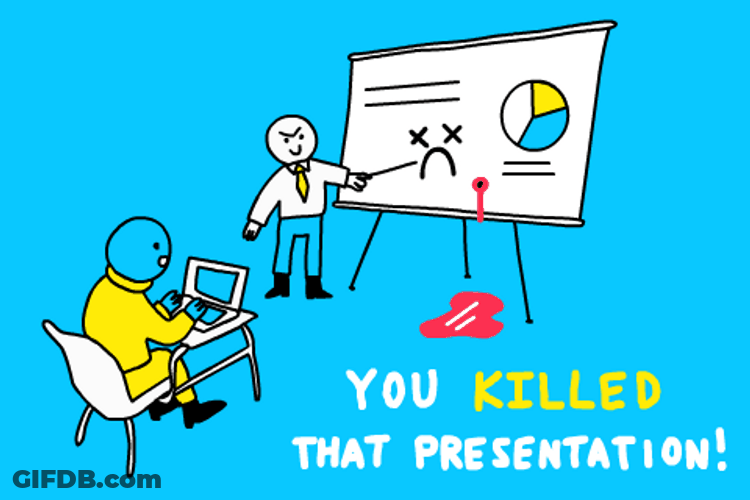 Employee Appreciation Day Killed That Presentation GIF