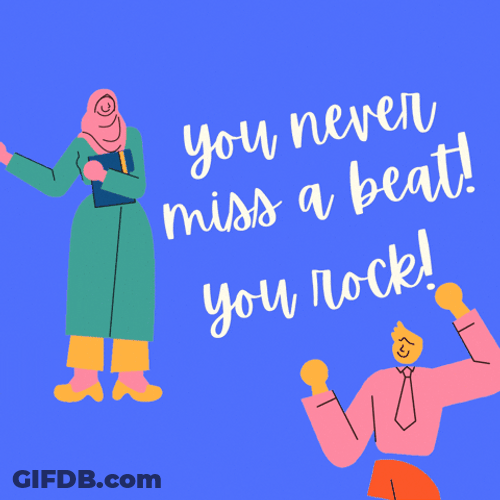 Employee Appreciation Day Never Miss A Beat You Rock GIF
