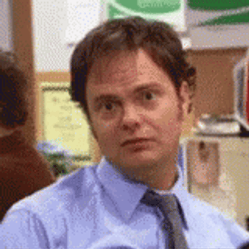 Employee Making Meh Face GIF