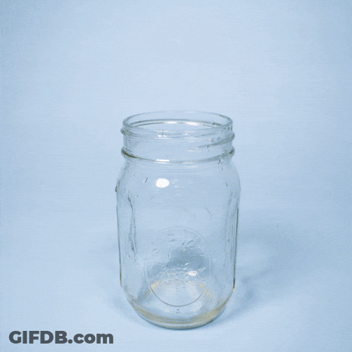 Empty Mason Jar GIF