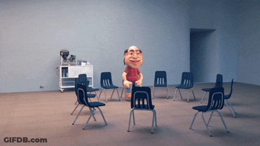 Empty Meeting Animated GIF