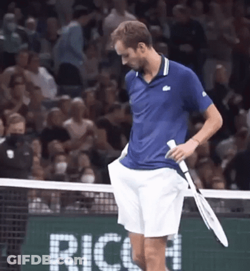 Empty Pockets Daniil Medvedev GIF