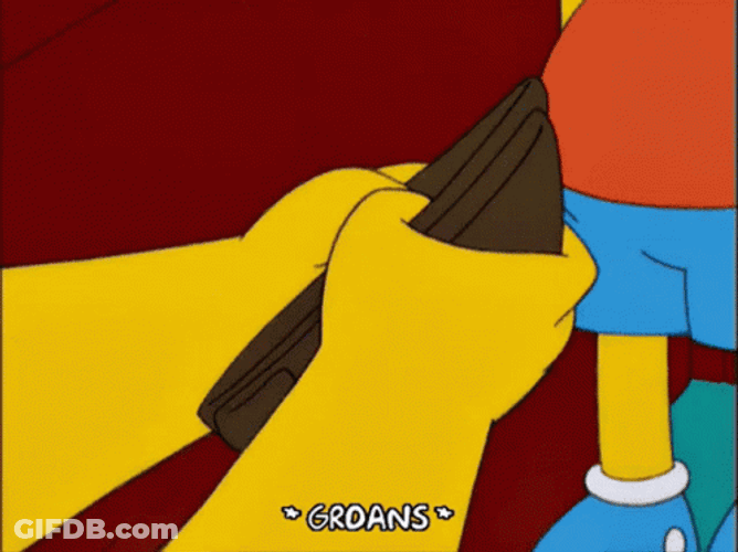 Empty Pockets No Money The Simpsons GIF