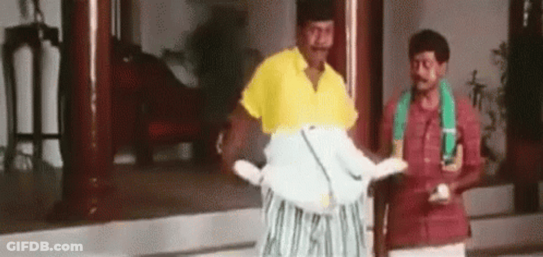Empty Pockets Vadivelu Indian Actor GIF
