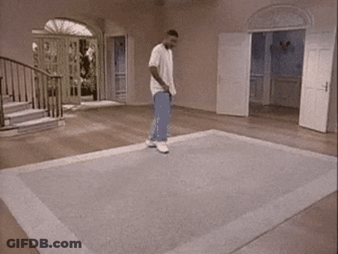 Empty Room Will Smith GIF