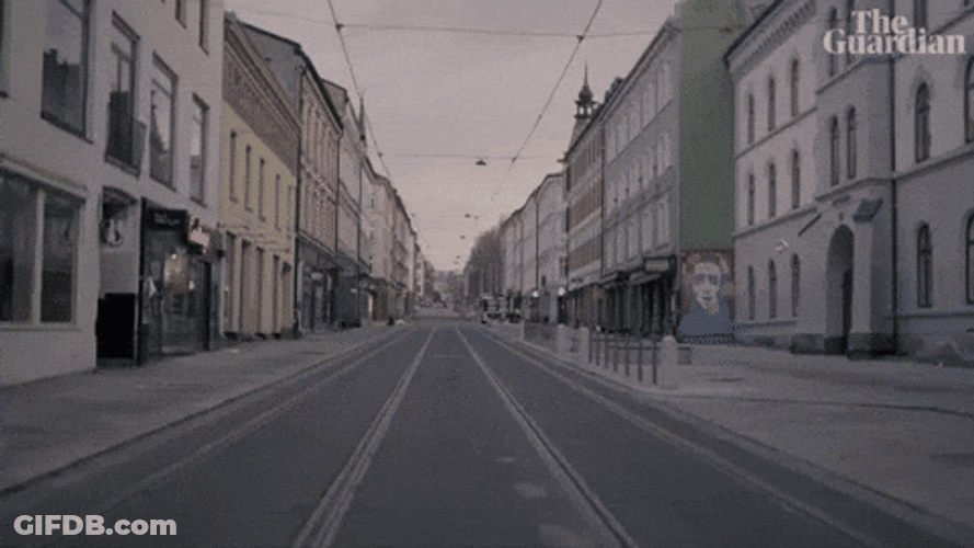 Empty Town Apocalypse GIF