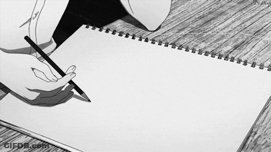 Empty Word To Write GIF