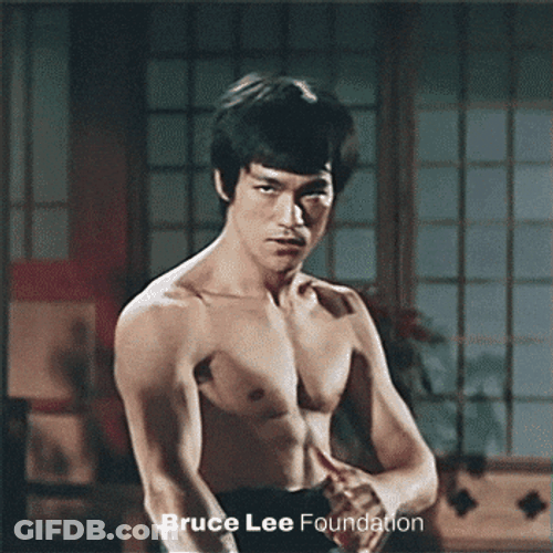 Empty Your Mind Bruce Lee GIF