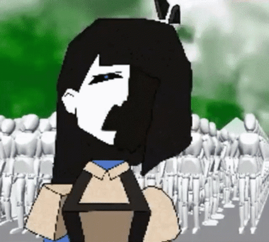 Ena Crying Glitch GIF