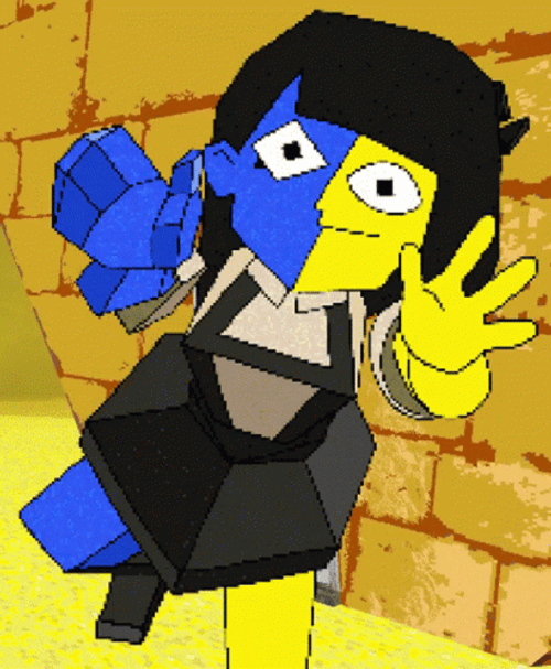 Ena Moving Arms GIF