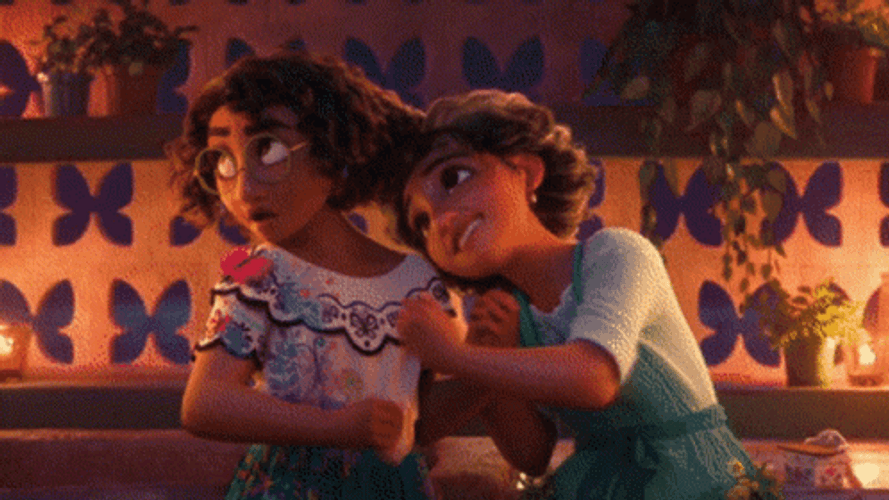 Encanto Mirabel And Julieta Kiss GIF