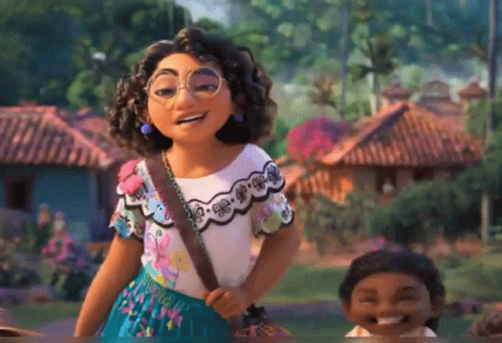 Encanto Mirabel Shrug GIF