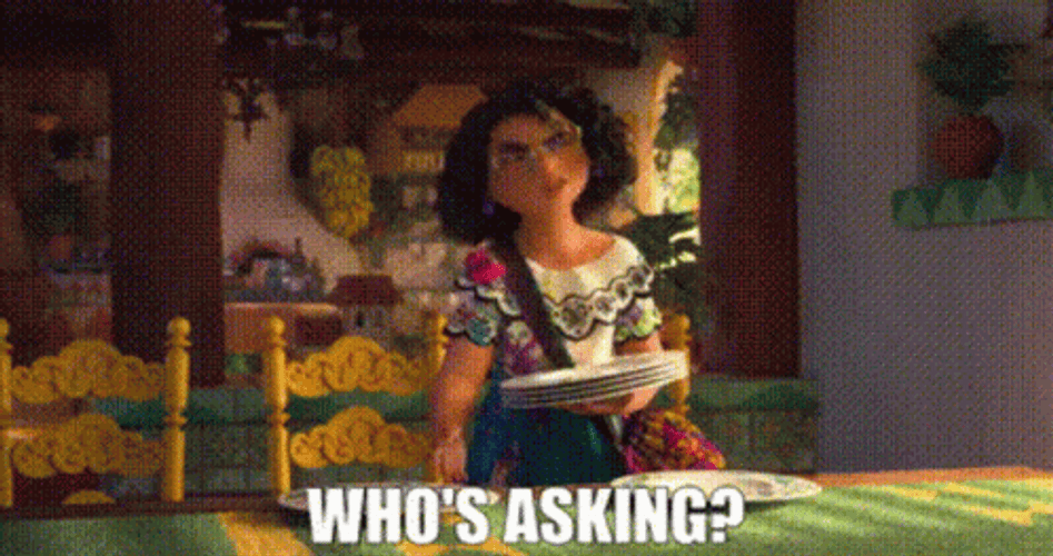 Encanto Mirabel Who's Asking GIF