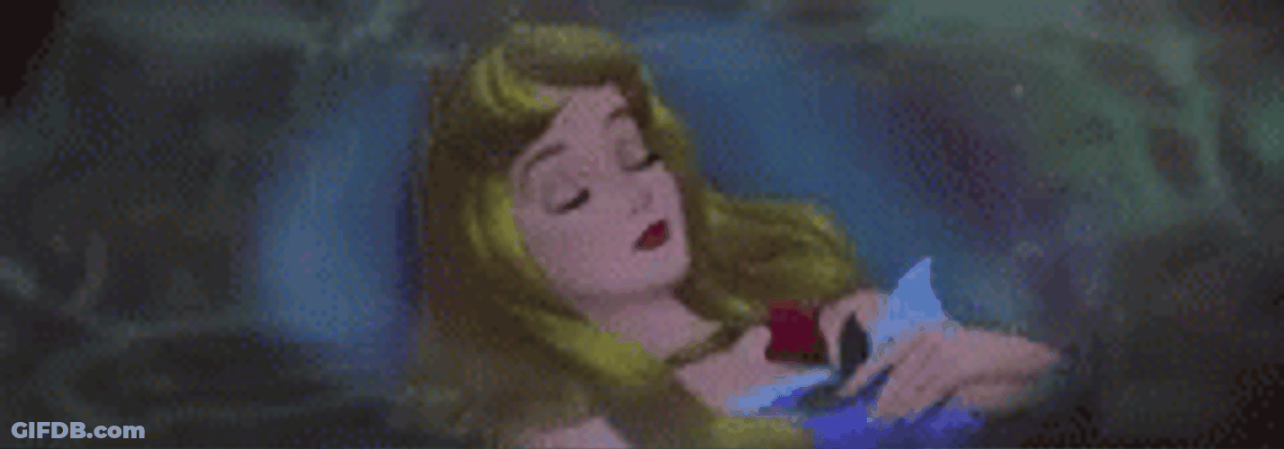 Enchanted Sleeping Beauty GIF