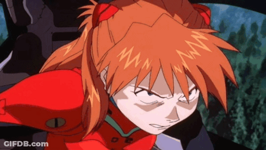 End Of Evangelion Asuka Mad GIF