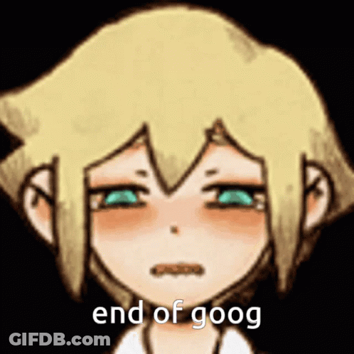 End Of Google Cartoon Face GIF