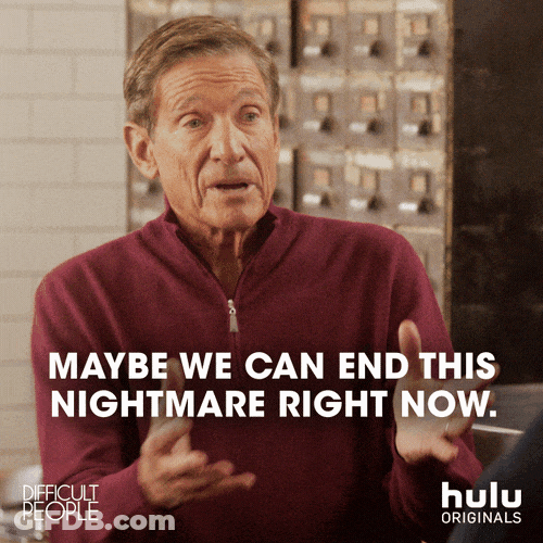 End This Nightmare Maury GIF
