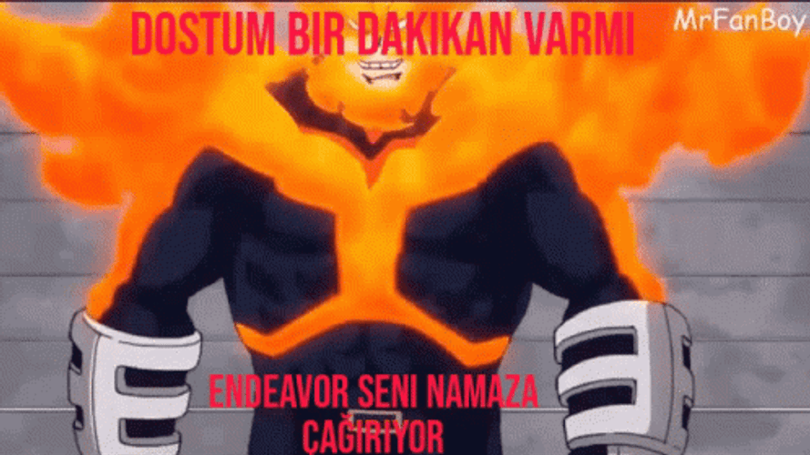 Endeavor In His Devastating Powerful Transformation GIF