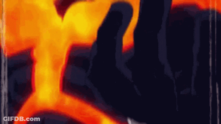 Endeavor Laughing Wickedly Emitting Fire GIF