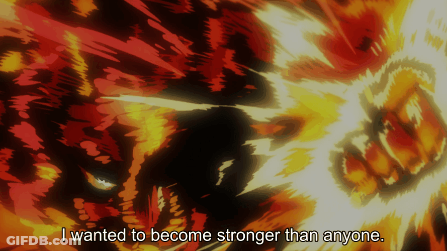 Endeavor Stronger Than Anyone GIF