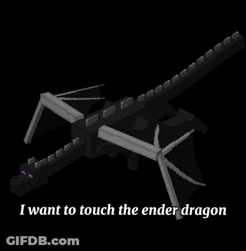 Ender Dragon Minecraft Ender Dragon GIF