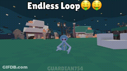 Endless Loop Video Game Scene GIF
