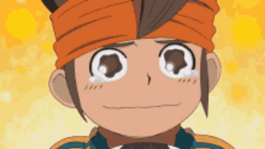 Endou Mamoru Inazuma Eleven Happy Cry GIF