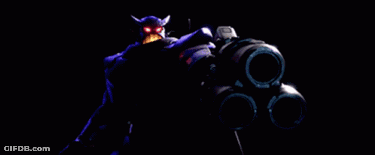 Enemy Using Nerf Gun To Buzz Lightyear GIF