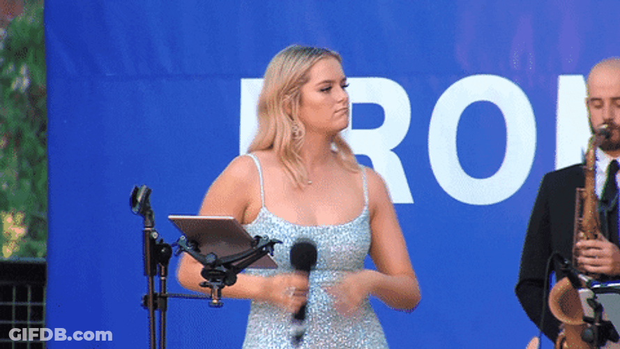 Energetic Wedding Singer GIF