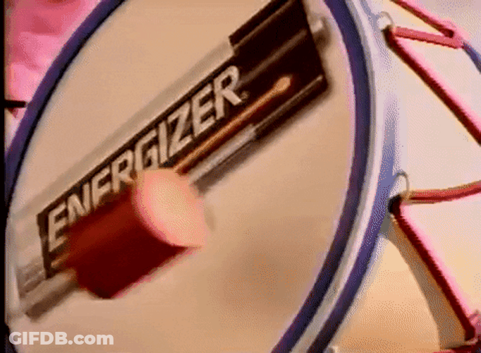 Energizer Bunny Drum GIF