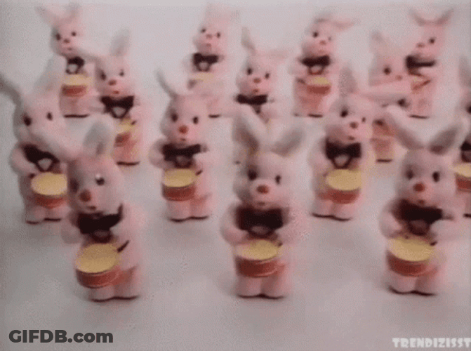 Energizer Bunny Hyper Dance GIF