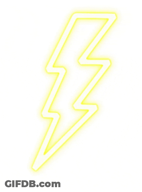 Energy Lightning Electricity Model GIF
