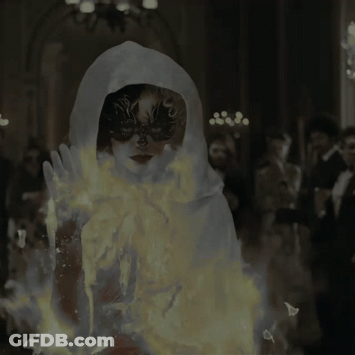 Engaging Cruella Transformation Edit GIF