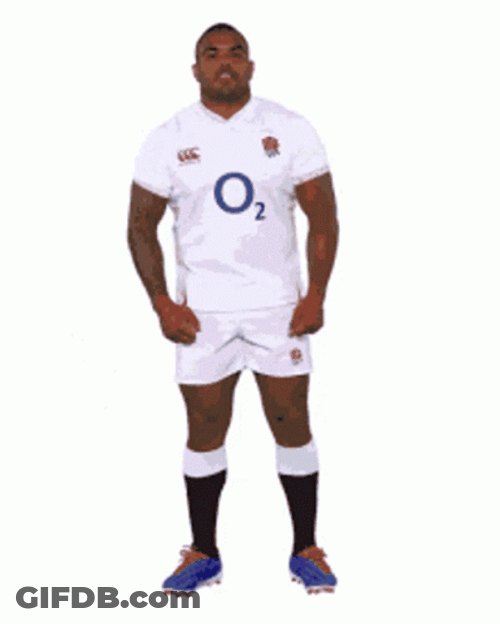 England Rugby Team Player GIF