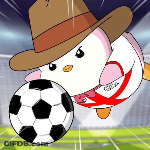 England Soccer Player Penguin GIF
