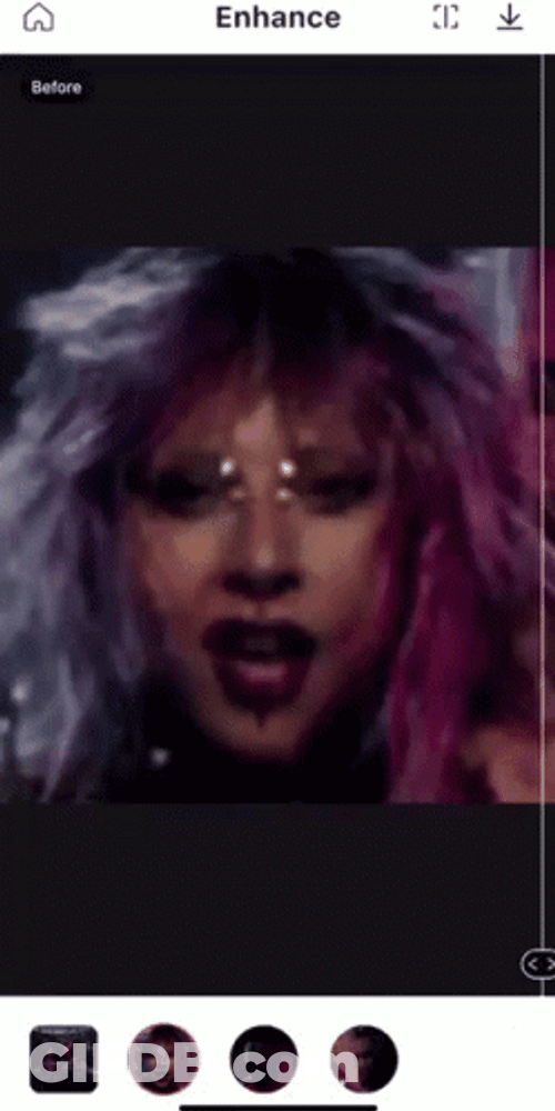 Enhance Image App GIF