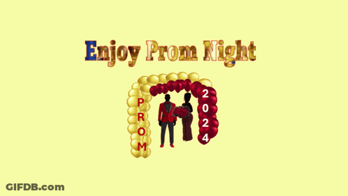 Enjoy Prom Night Poster GIF