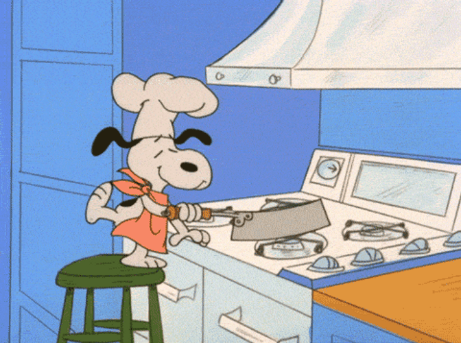 Enjoy Snoopy Popcorn Happy Thanksgiving Charlie Brown GIF