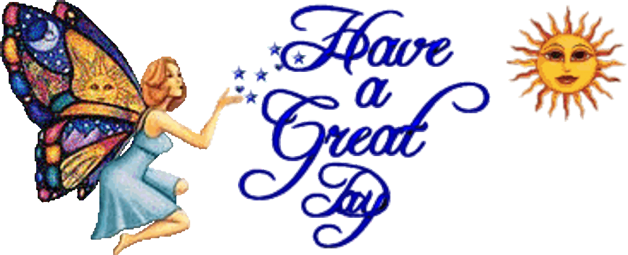 Enjoy Your Day Fairy Kiss Sun GIF