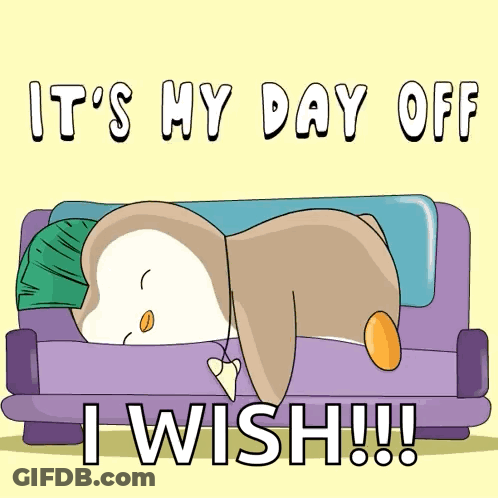 Enjoy Your Day Sign Surrounded By Colorful Hearts GIF