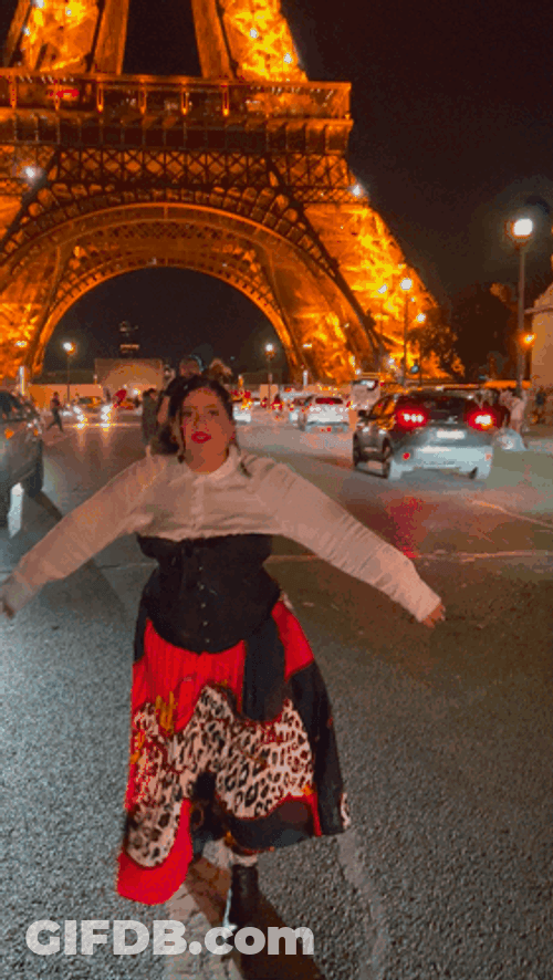 Enjoying At Paris GIF