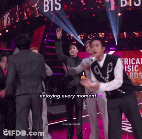 Enjoying Every Moment On Stage GIF