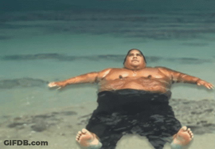 Enjoying The Beach In Hawaii GIF