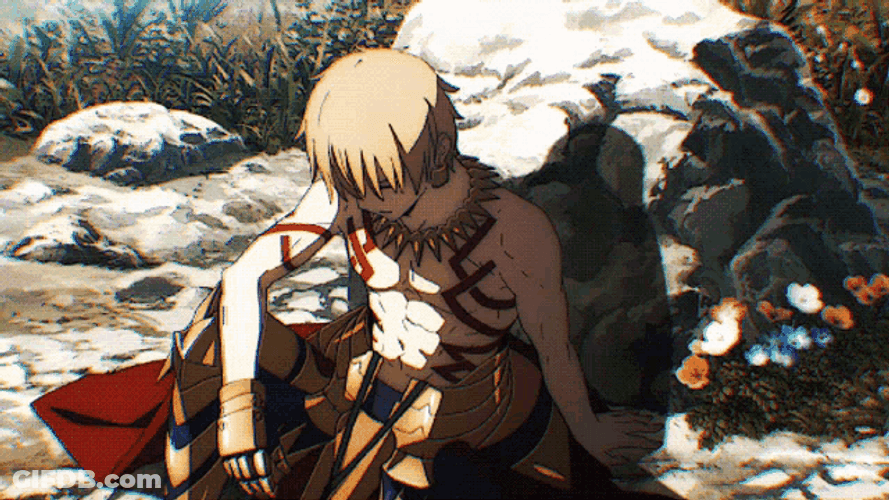 Enkidu Gilgamesh Take A Rest GIF