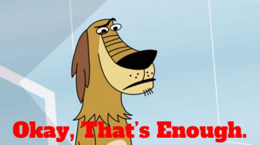 Enough Johnny Test Dukey GIF