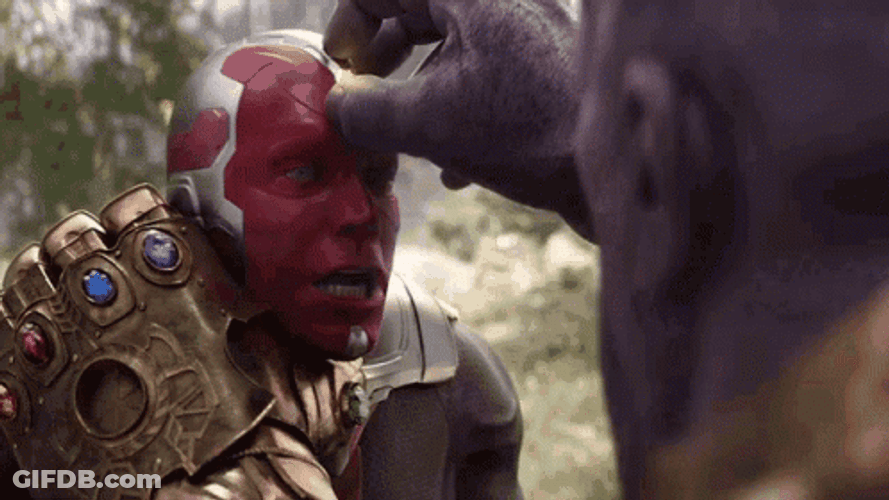 Enough Thanos I'm Hurting Ill Do It Myself GIF